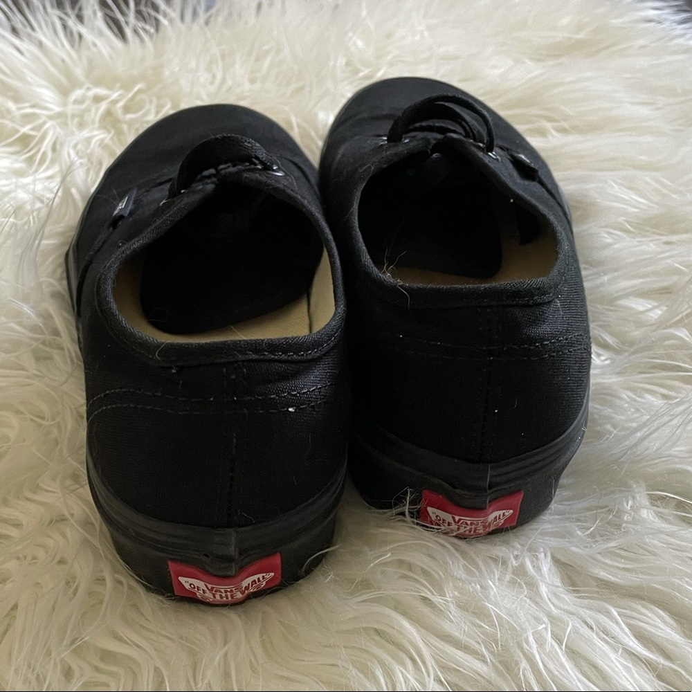 Vans Authentic Black Sneakers Unisex - Picture 5 of 6